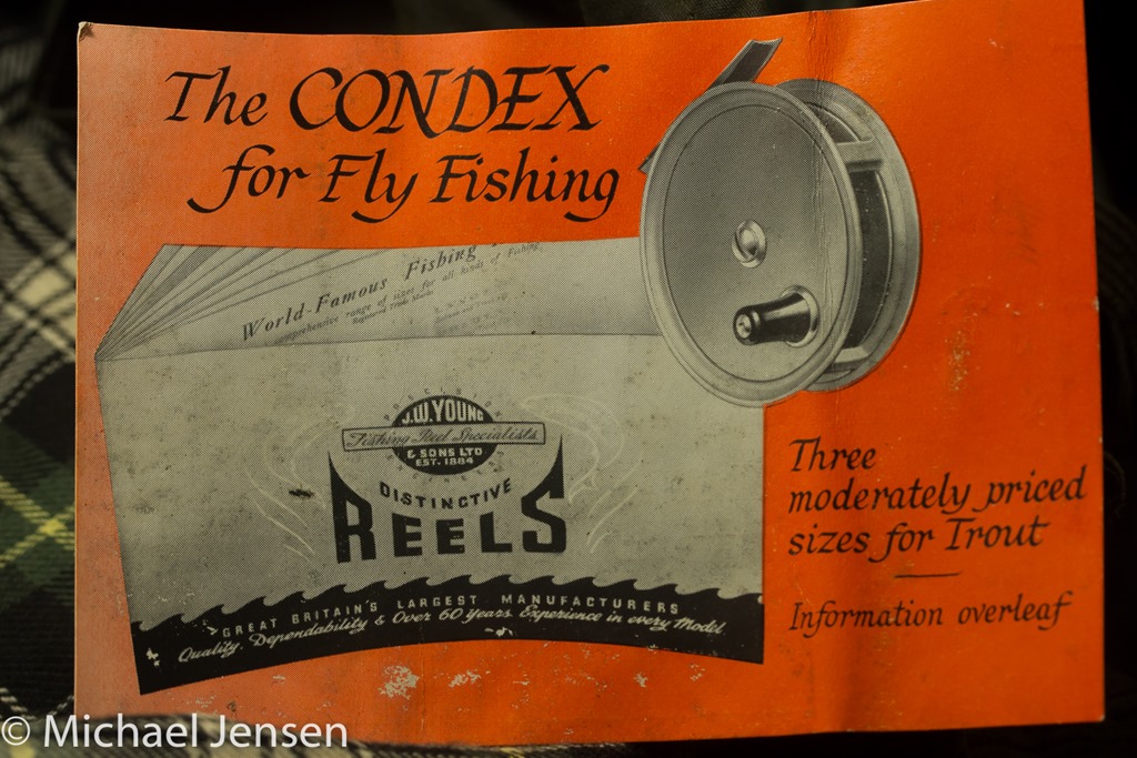 Fishing Reel, Vintage Fishing Reel, Fishing Reel 1950s, Fly