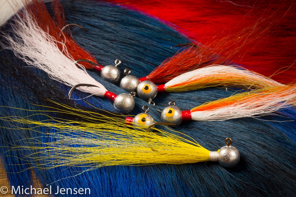 Tying and Fishing bucktail jigs - Michael Jensens Angling