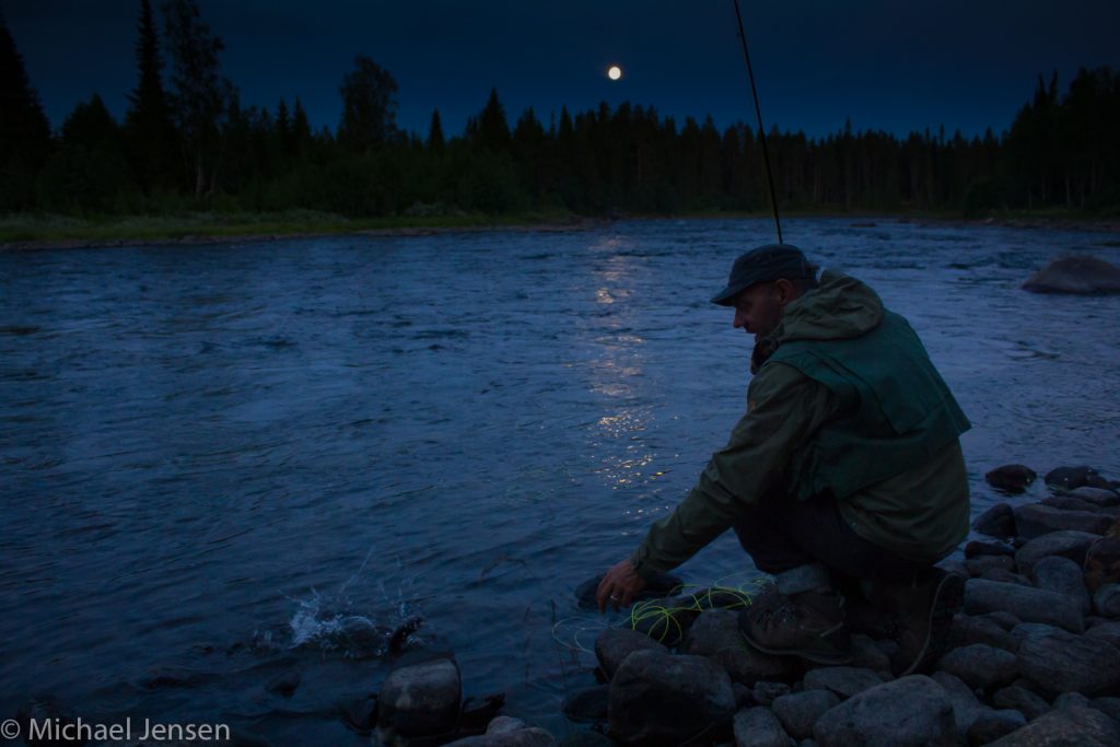 Michael Jensen Fishing a secret river