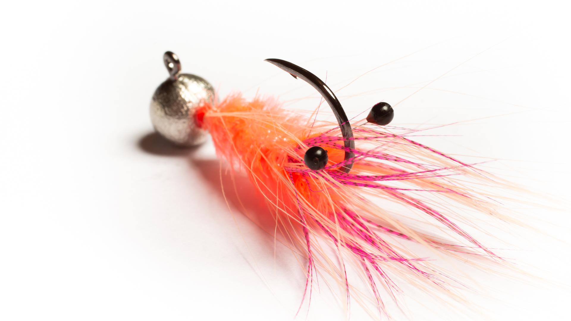 Pink Shrimp Jig - trout, salmon and steelhead hair jig tying - Michael  Jensens Angling