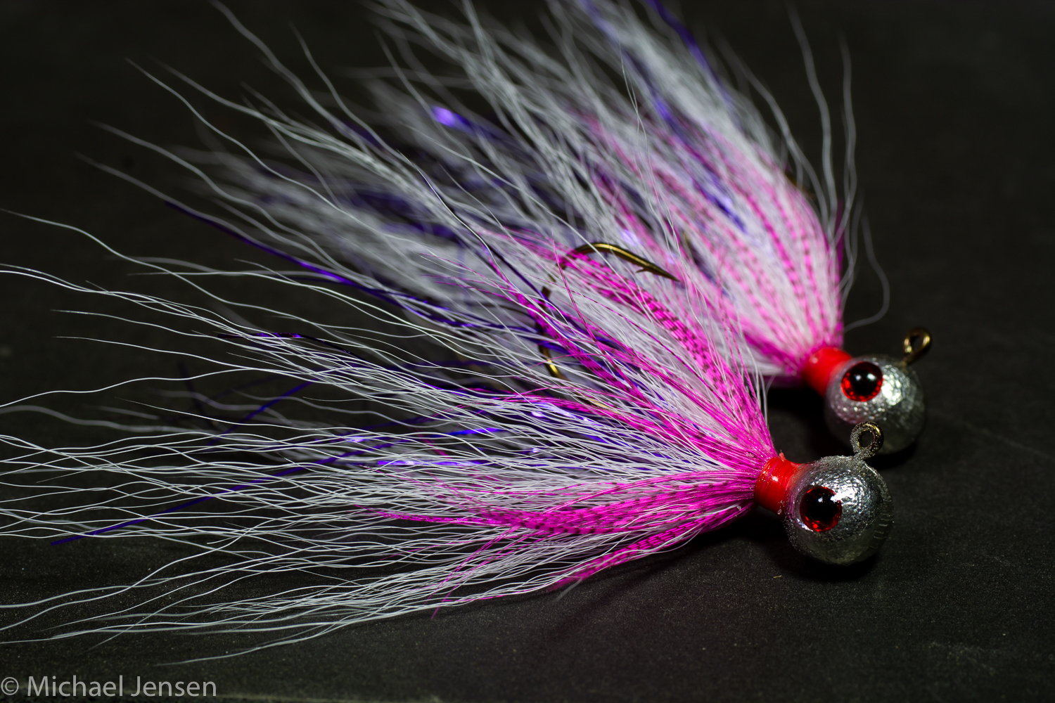 The Blushing Blonde Jig - a reverse tied Classic Bucktail Jig
