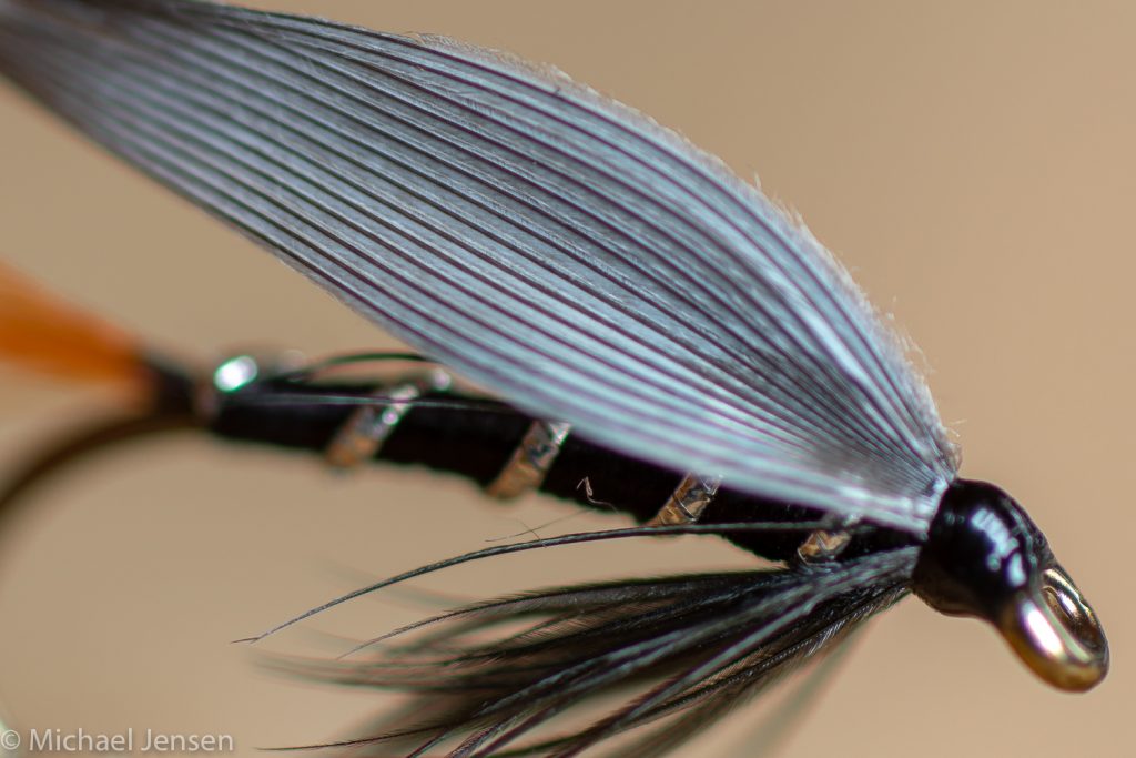 Blae and Black - a midge imitating wet fly - Michael Jensens Angling