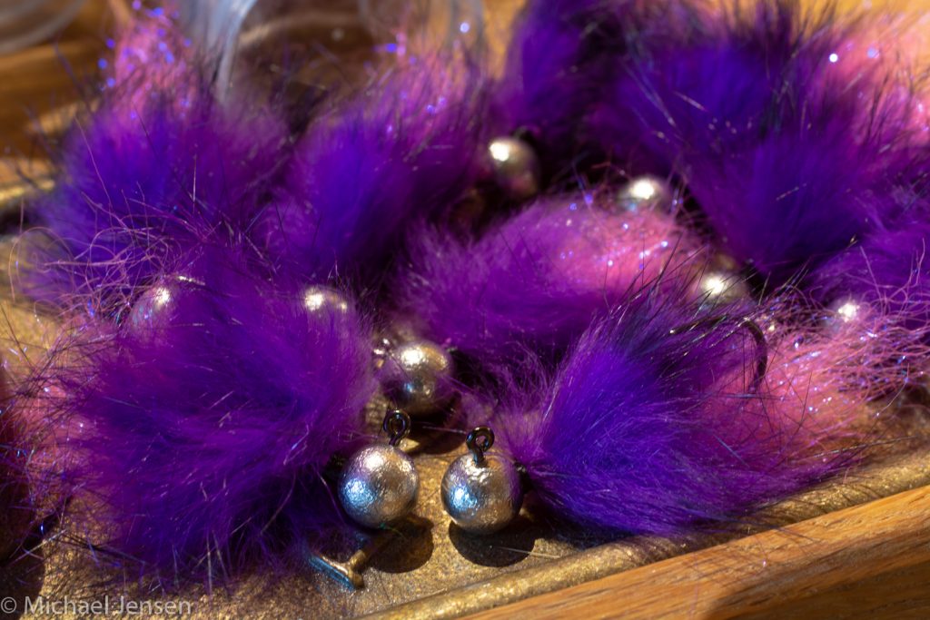 Purple Zonker Firetail Jig