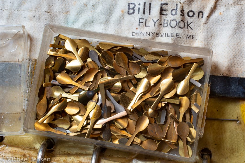 Bill Edson's Brass Eyes
Bill Edson's own flies